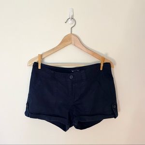 GAP Navy Linen Shorts